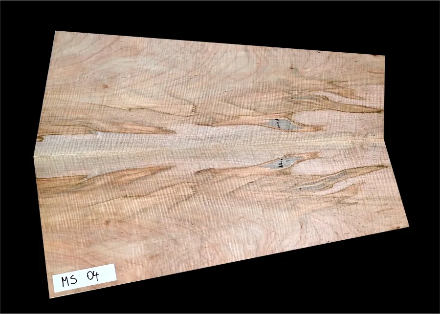 Javor Spalt USA Vrchná doska MS-04 - 625 x 500/335 x 4,4 mm Javor Spalt USA Vrchná doska MS-04 - 625 x 500/335 x 4,4 mm
