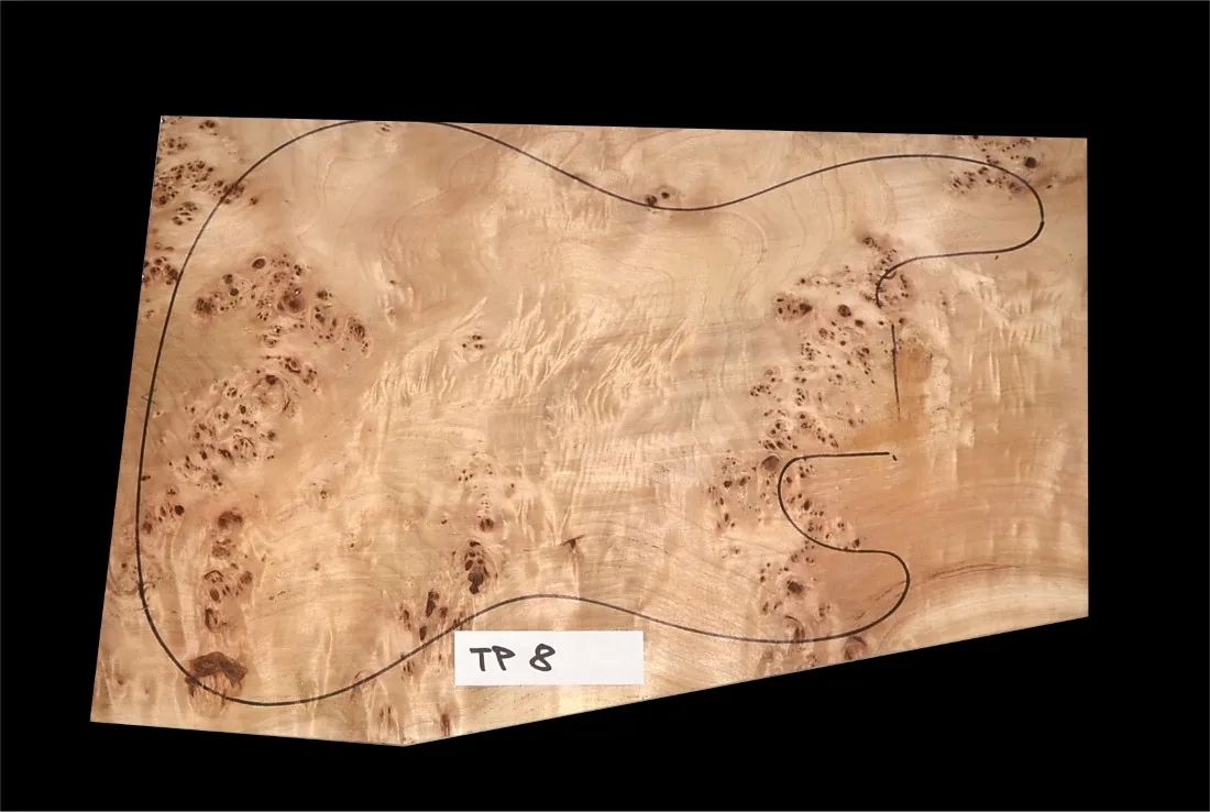 Topoľ Koreňový TP 8 Top Vrchná Doska 550 x 365/300 x 8,6 mm