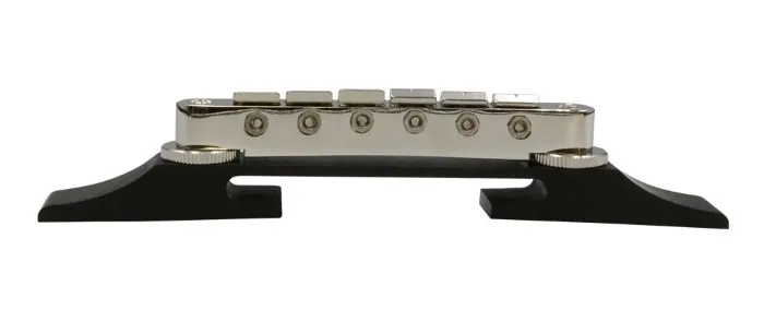 Hosco F-2820E - Tune-O-Matic Kobylka Pre Gitaru Archtop Nikel