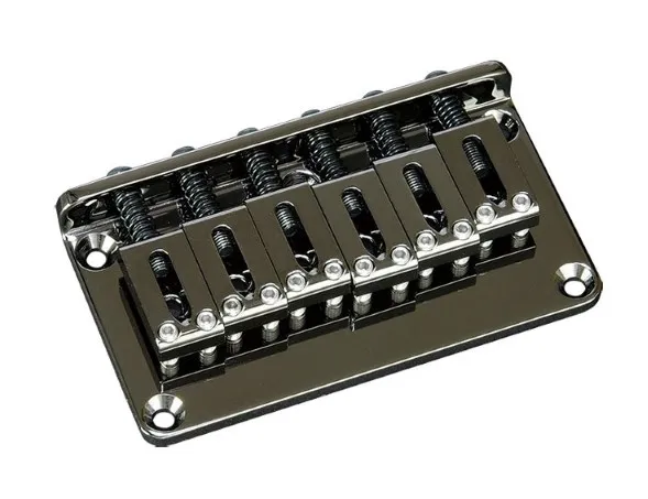 Gotoh GTC101 Pevná kobylka pre 6-strunovú gitaru typ ST – Cosmo Black