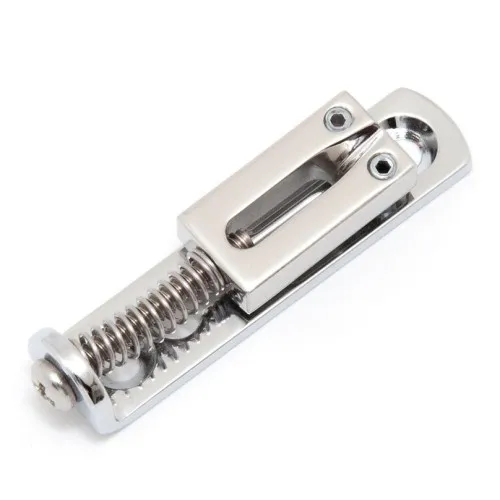 Hipshot 4S100C Solo – Samostatné sedlo pre gitaru, Chróm