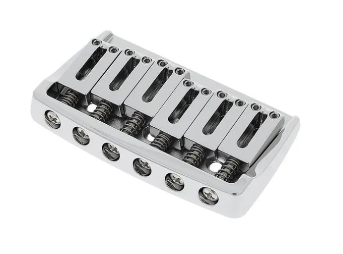 Gotoh 510FX-6 Pevná kobylka pre 6-strunovú gitaru typ ST – Chrom