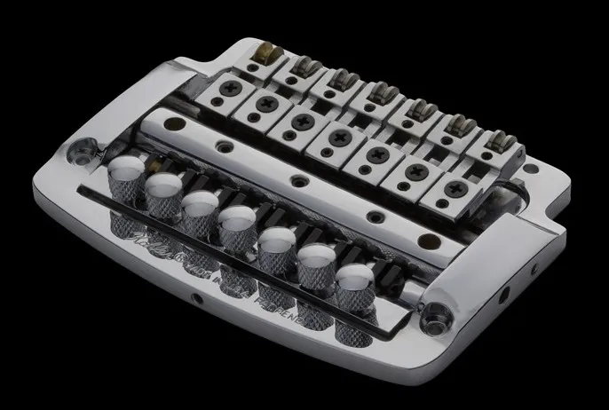 Kahler 7327 Hybrid – 7-strunový Flat Mount tremolo systém, Chrom