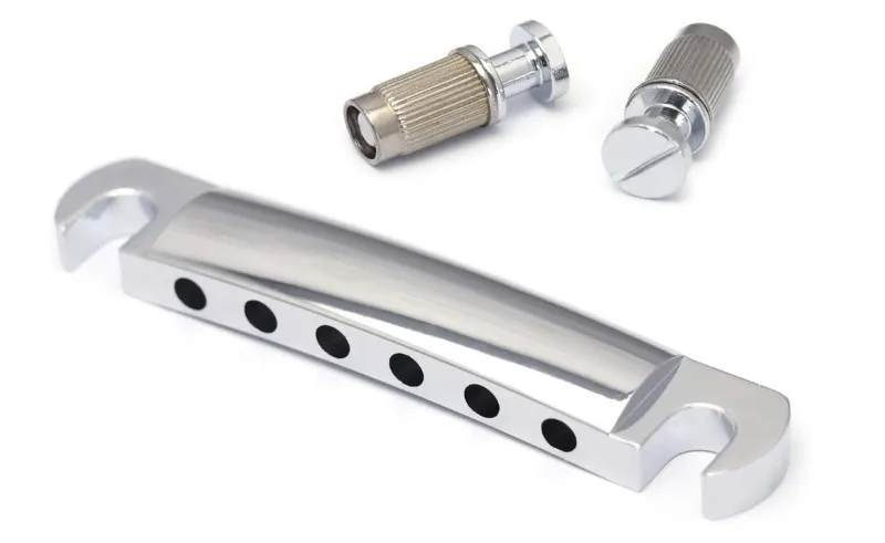 Partsland - Strunník Pre 6-strunovú Gitaru Les Paul, Chróm