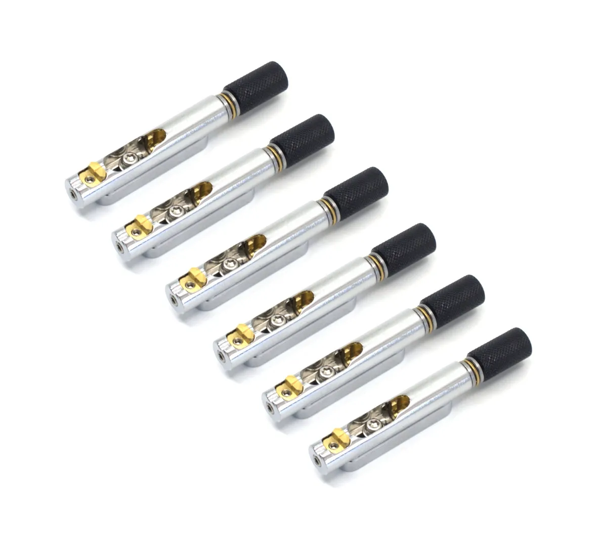 Nova Guitar Parts Sada Ladenia pre 6-strunovú Headless Gitaru, Chrom