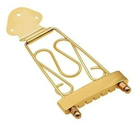 Partsland - Záves Strún Pre 6-strunovú Gitaru Typ Archtop, Zlatý