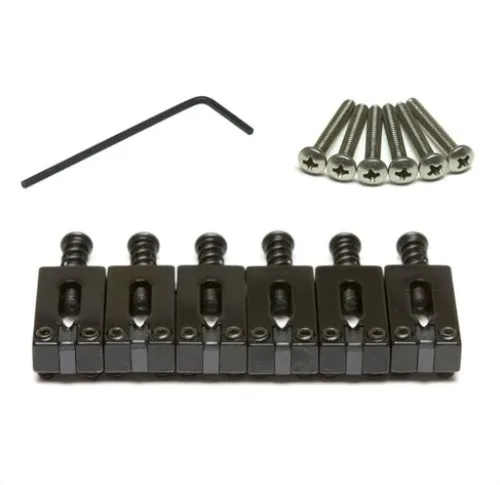 GraphTech PG-8000-0B – String Saver Classics sedlá pre Strat & Tele, Čierna
