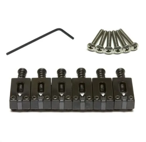 GraphTech PG-8000-0B – String Saver Classics sedlá pre Strat & Tele, Čierna