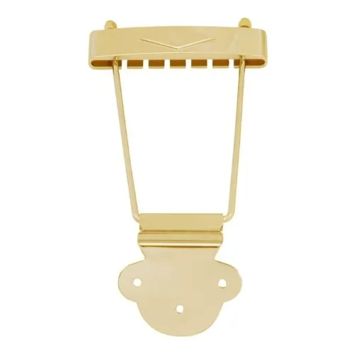 Hosco SSG-6GS Záves Strún za Kobylku Pre Akustickú Gitaru Zlatá