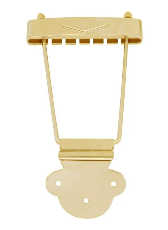 Hosco SSG-6GS Záves Strún za Kobylku Pre Akustickú Gitaru Zlatá