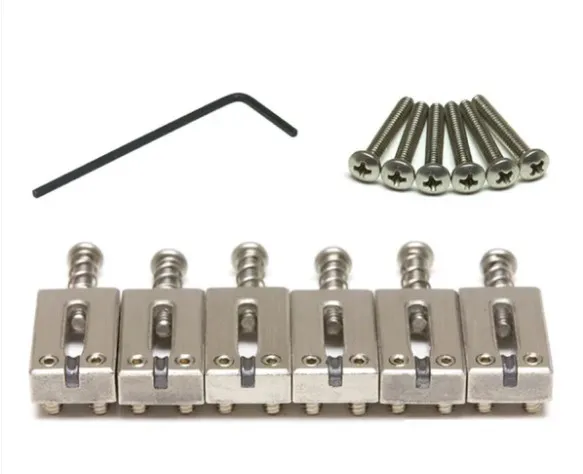 GraphTech PG-8000-00 – String Saver Classics sedlá pre Strat & Tele, Oceľ