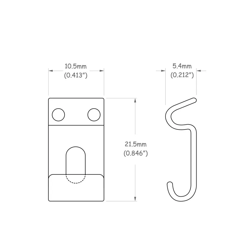 Partsland S 02 – Štandardné „block“ sedlo 10,5 mm, chróm