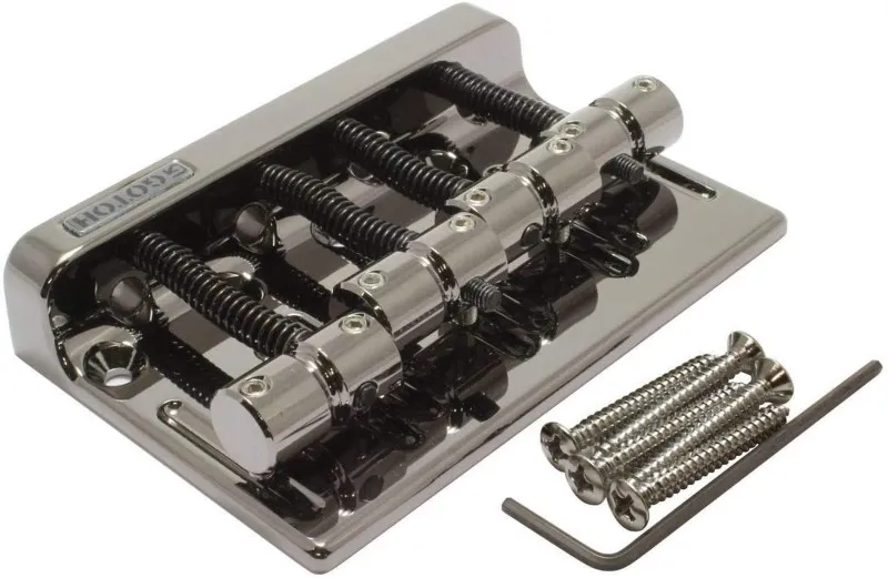 Gotoh GEB 201B Kobylka pre 4 strunovú Basgitaru Cosmo-black