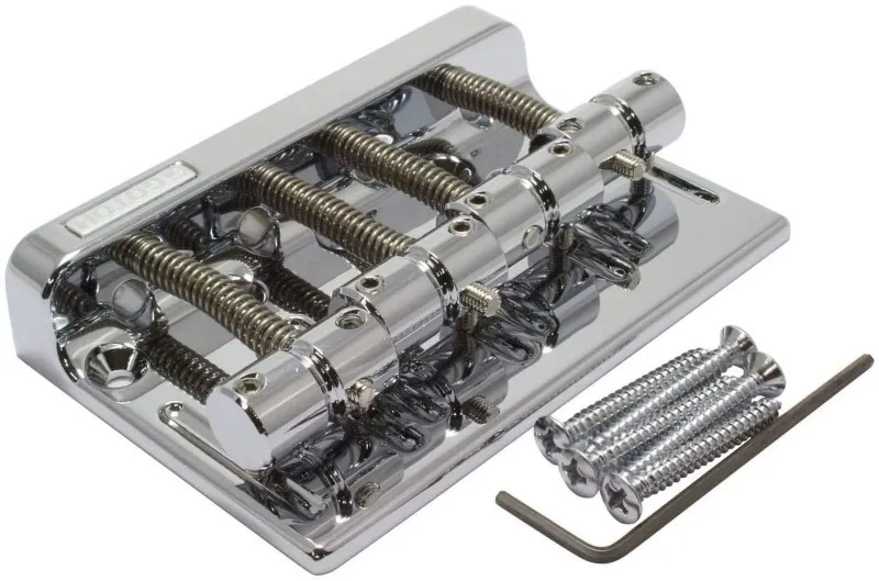 Gotoh GEB 201B Kobylka pre 4 strunovú Basgitaru Chrome