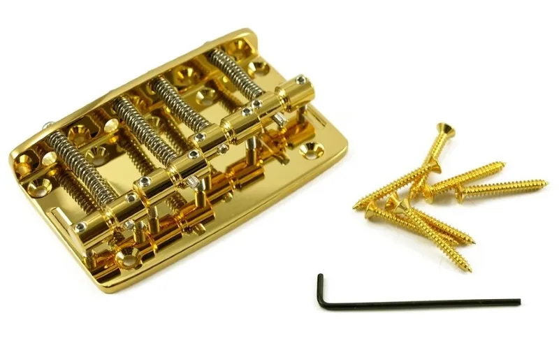 Gotoh GEB 203 Kobylka pre 4 strunovú Basgitaru Zlatá Gotoh GEB 203 Kobylka pre 4 strunovú Basgitaru Zlatá