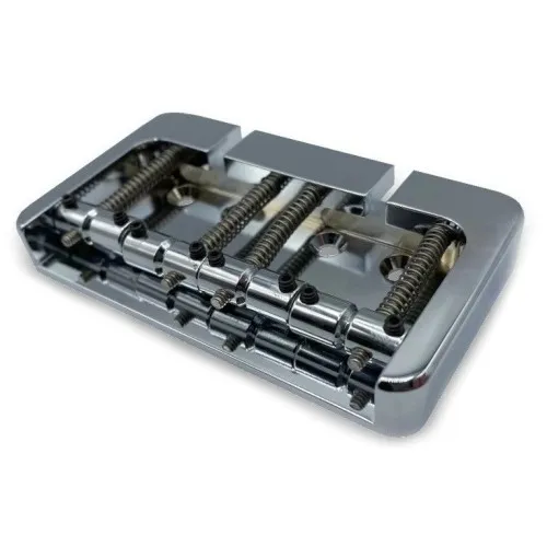 Hipshot – Kobylka B-Style pre 4-strunovú Basgitaru, Chróm (5B400BC-787)