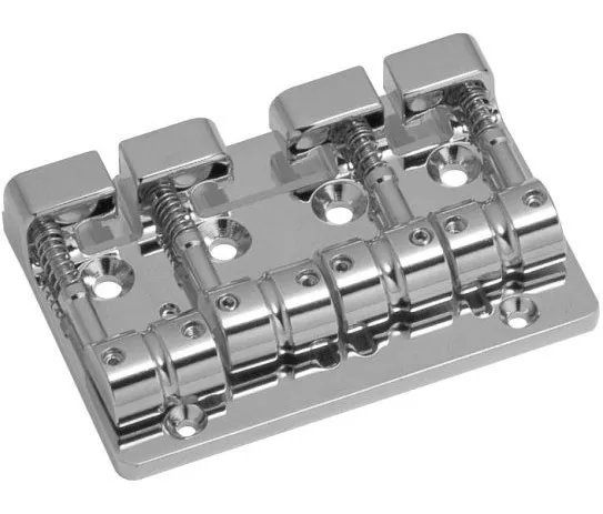 Gotoh 510SJ-4 – Kobylka pre 4-strunovú basgitaru, Chróm