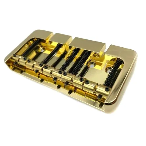 Hipshot – Kobylka B-Style pre 5-strunovú Basgitaru, Zlatá AL (5B500AG-750)