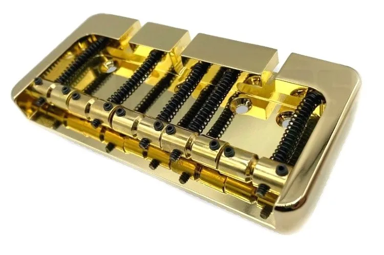 Hipshot – Kobylka B-Style pre 5-strunovú Basgitaru, Zlatá (5B500BG-750)