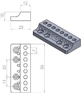 Nova Guitar Parts Sada Ladenia pre 8-strunovú Headless Gitaru Čierna