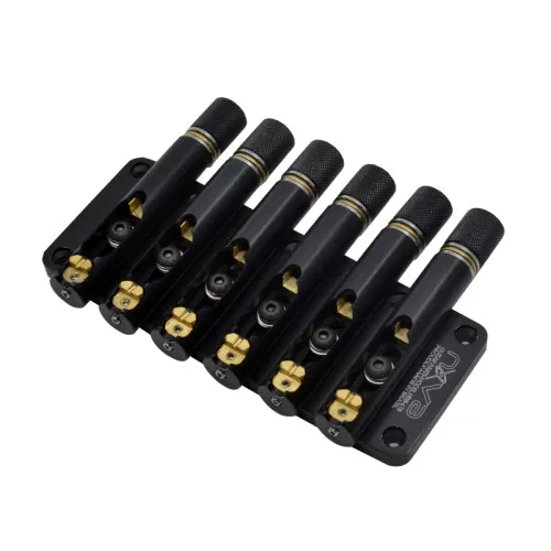 Nova Guitar Parts – Kobylka pre 6-strunovú Bezhlavovú Basgitaru, Čierna