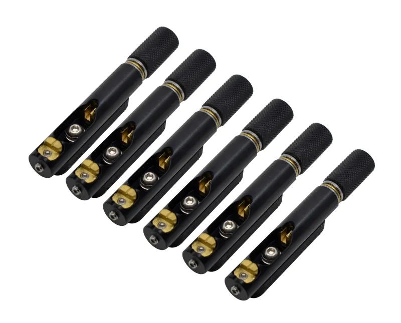 Nova Guitar Parts Sada Ladenia pre 6-strunovú GitaruHeadless  Čierna