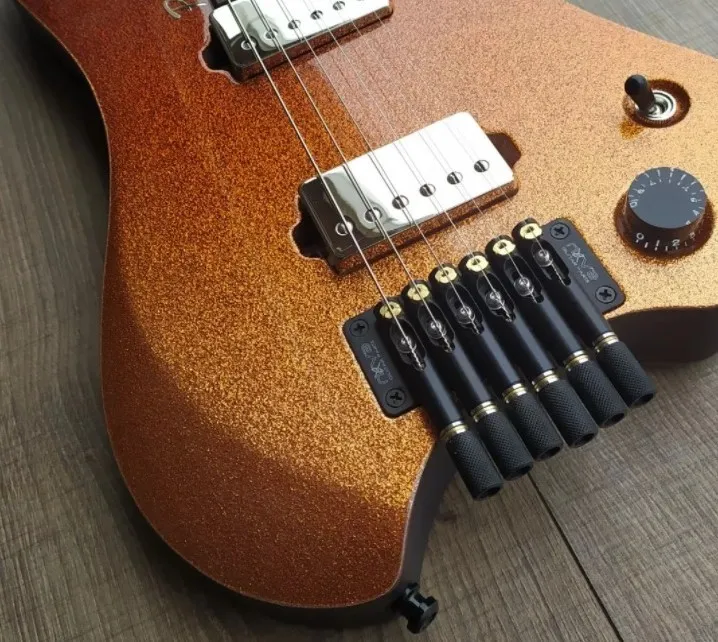 Nova Guitar Parts Pevná kobylka pre 7-strunovú Headless gitaru – Čierna