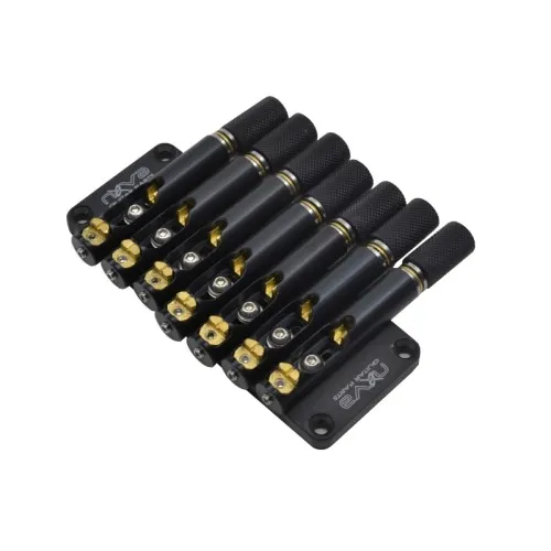 Nova Guitar Parts Pevná kobylka pre 7-strunovú Headless gitaru – Čierna