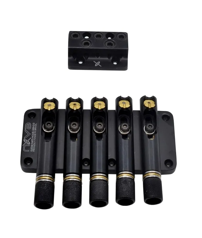 Nova Guitar Parts NBN 5-19 Kobylka pre 5-strunovú Headless Basgitaru Čierna Nova Guitar Parts NBN 5-19 Kobylka pre 5-strunovú Headless Basgitaru Čierna