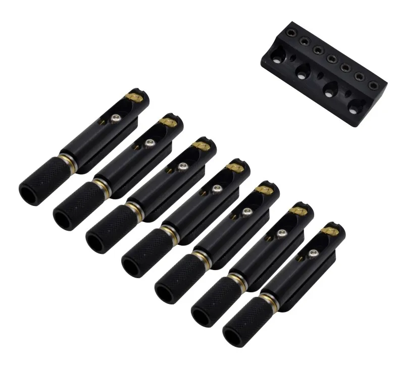 Nova Guitar Parts Sada Ladenia pre 7-strunovú Headless Gitaru Čierna