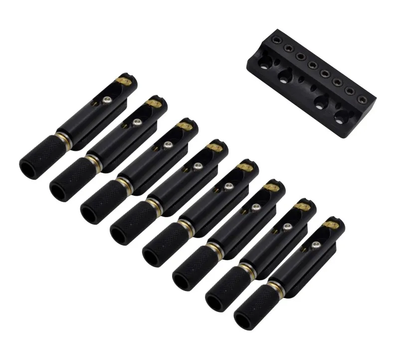 Nova Guitar Parts Sada Ladenia pre 8-strunovú Headless Gitaru Čierna