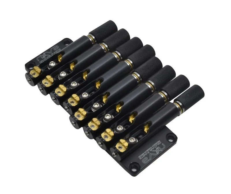 Nova Guitar Parts Pevná kobylka pre 8-strunovú Headless gitaru – Čierna