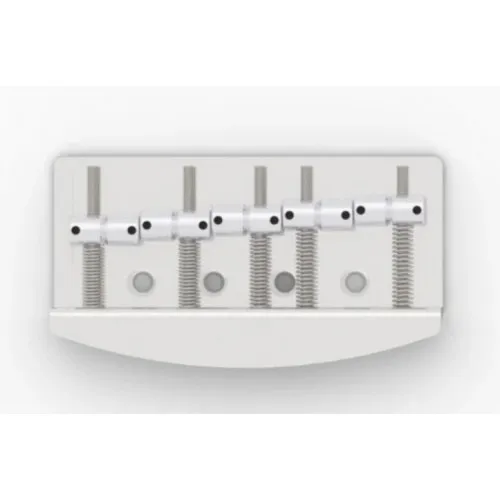 Hipshot – Kobylka Vintage pre 5-strunovú Basgitaru, Leštená Oceľ (5C500SS-750)