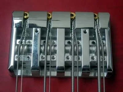 Gotoh WBG5 – Špeciálna kobylka pre 10-strunovú basgitaru (5x2), Chróm