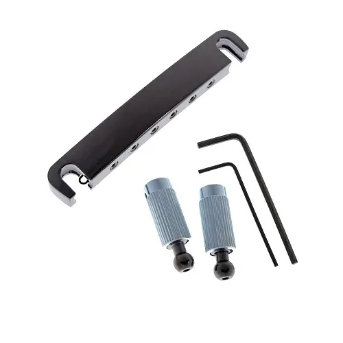 Gotoh 510FA – Duralový strunník pre 6-strunovú gitaru Les Paul, Cosmo Black Gotoh 510FA – Duralový strunník pre 6-strunovú gitaru Les Paul, Cosmo Black