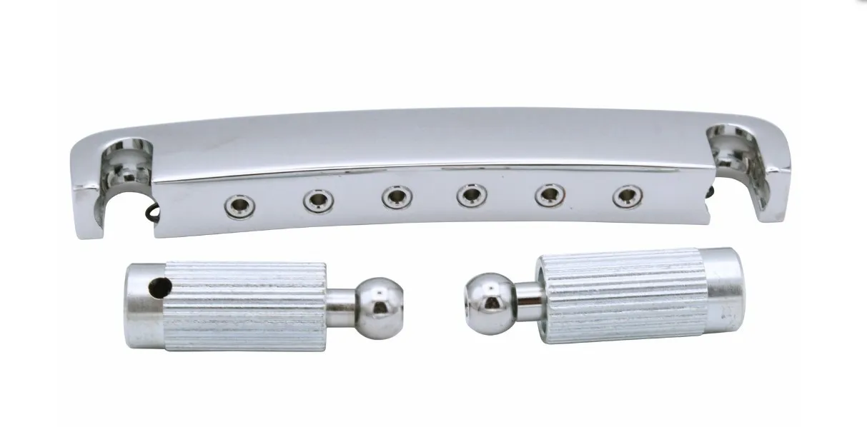 Gotoh 510FA – Duralový strunník pre 6-strunovú gitaru Les Paul, Chróm