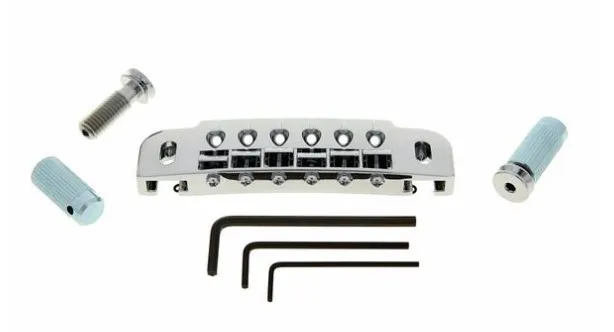 Gotoh 510UB uzamykateľná kobylka Wrap-around pre 6-strunovú gitaru – Chróm Gotoh 510UB uzamykateľná kobylka Wrap-around pre 6-strunovú gitaru – Chróm