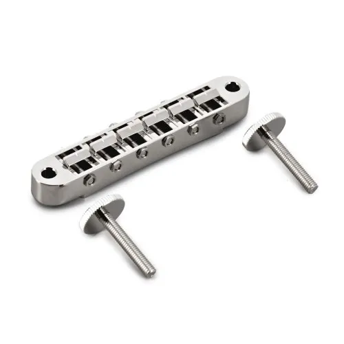 Gotoh GE103B Kobylka Tune-O-Matic pre 6-strunovú gitaru Les Paul, Chróm