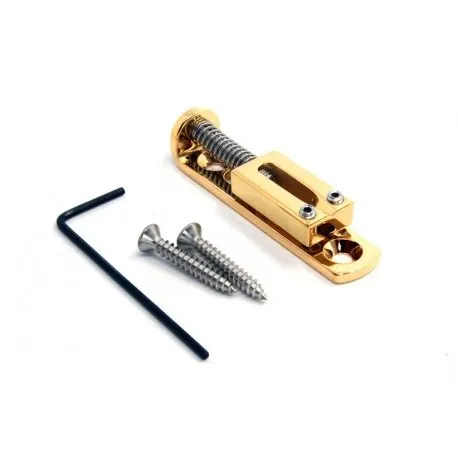 Hipshot 4S100G Solo – Samostatné sedlo pre gitaru, Zlaté