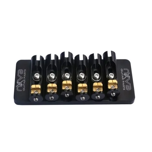 Nova Guitar Parts – Pevná kobylka pre 6-strunovú gitaru, Čierna