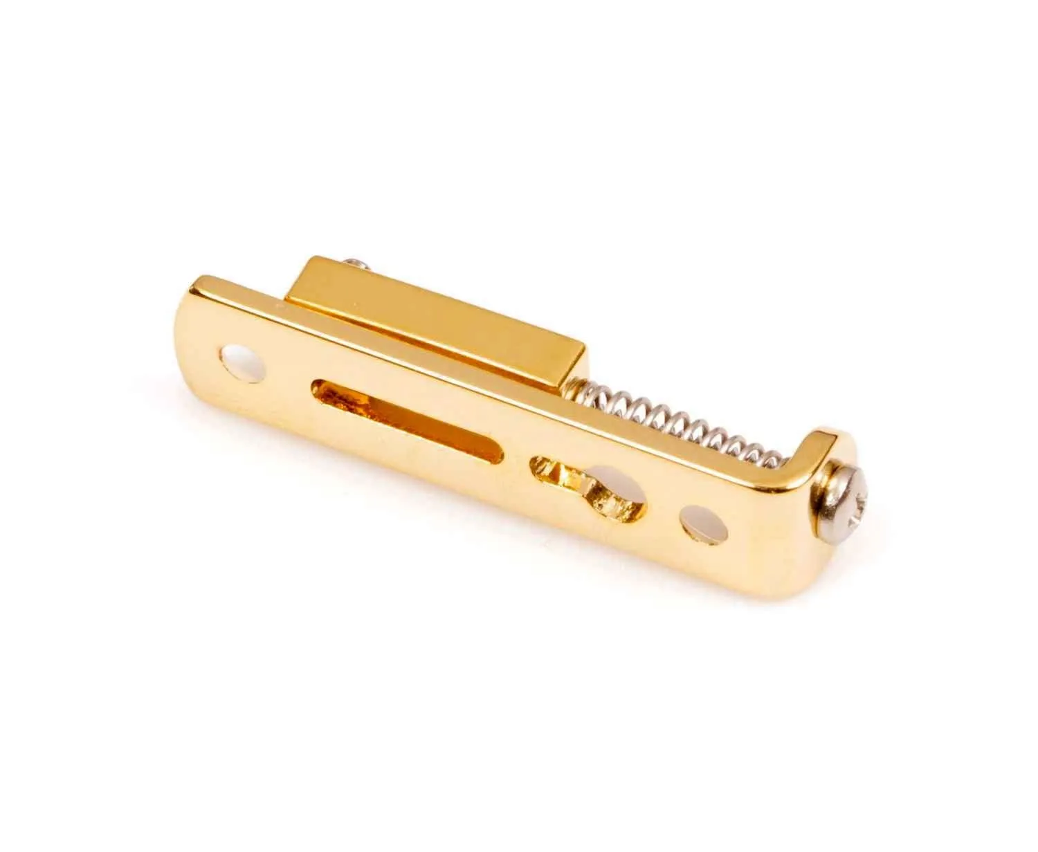 Hipshot 4S100G Solo – Samostatné sedlo pre gitaru, Zlaté