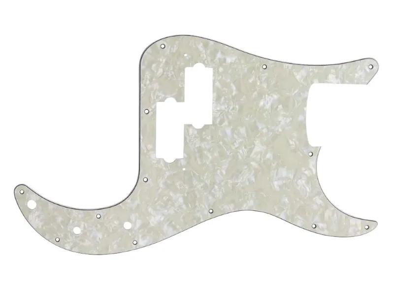 Hosco PB-PI05 Pickguard Pre Basgitaru Typ PB – Žltkastá Perleť, 4-Vrstvový