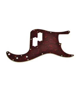 Hosco PB-T4PM Pickguard Pre 4-Strunovú Basgitaru typ PB – Červený Tortoise/Mint