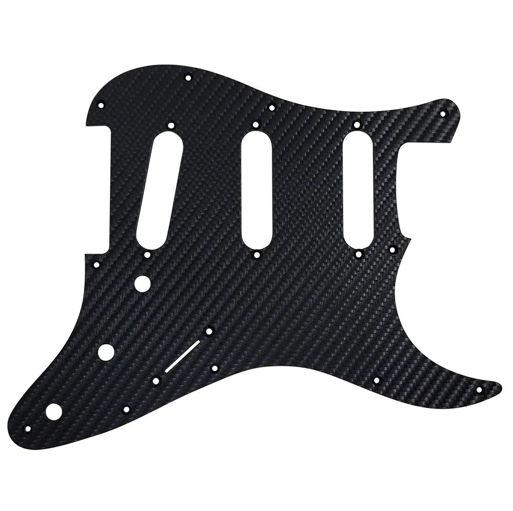 Hosco SC-FCB1P Pickguard Typ Stratocaster (S-S-S) Karbon