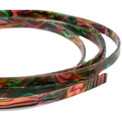 Partsland Celluloid Lemovací pásik 1650 x 6 x 1,5 mm (Zelená perleť)