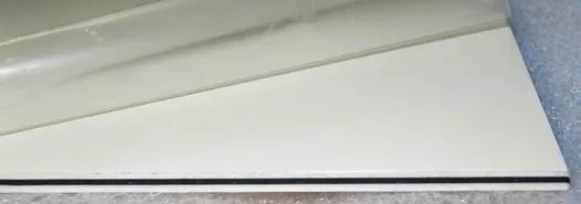 Hosco plastová doska na pickguard, parchment, 3-vrstvy 300 x 220 x 2,7 mm