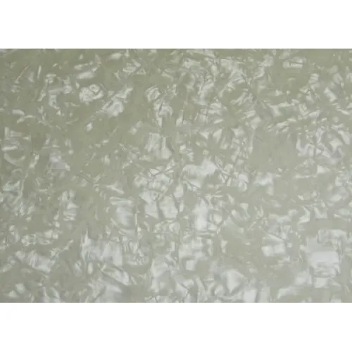 Hosco plastová doska na pickguard, Vintage Pearl 4-vrstvy 300 x 450 x 2,7 mm