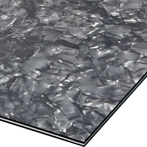 Hosco plastová doska na pickguard, čierna perleť 3-vrstvy 290 x 490 x 2,7 mm