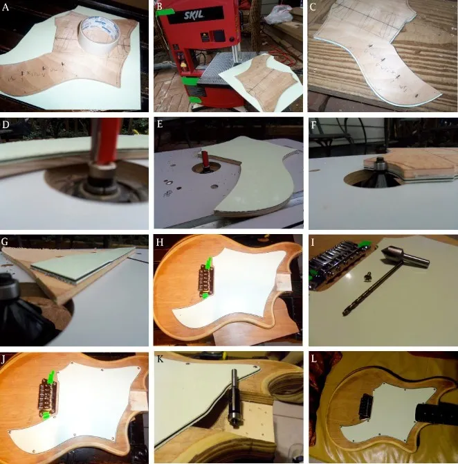 Hosco plastová doska na pickguard, priehľadná 1-vrstva 300 x 500 x 2,0 mm