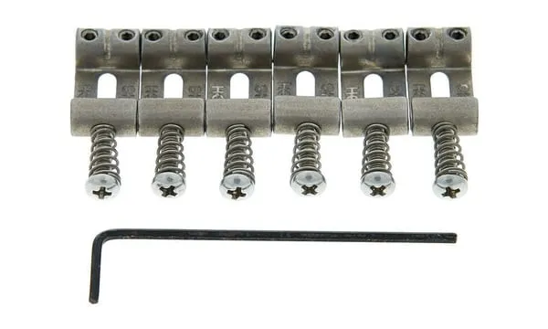 Highwood HG-10,5 RL – Oceľové sedlá pre 6-strunové kobylky (10,50 mm), Relic